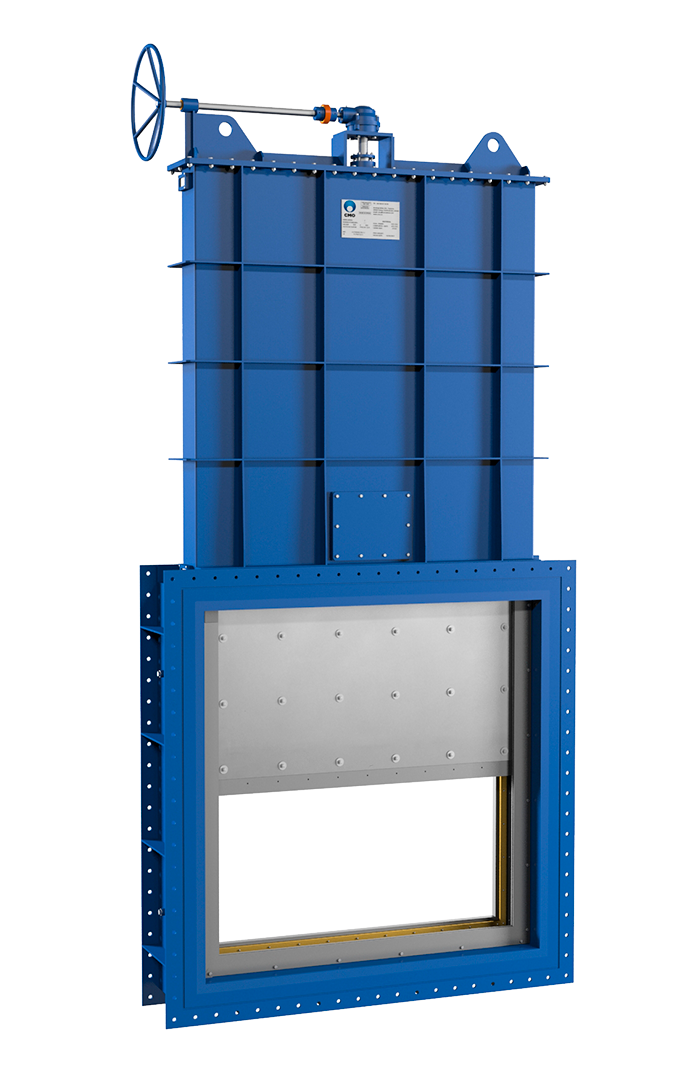 Damper Industrial para Control de Gases